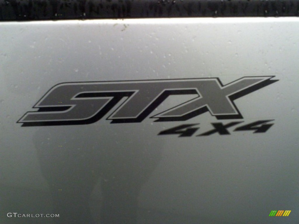 2005 F150 STX SuperCab 4x4 - Silver Metallic / Medium Flint Grey photo #16