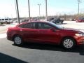 2013 Ruby Red Metallic Ford Fusion S  photo #6