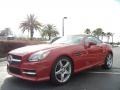 2012 Mars Red Mercedes-Benz SLK 350 Roadster  photo #3