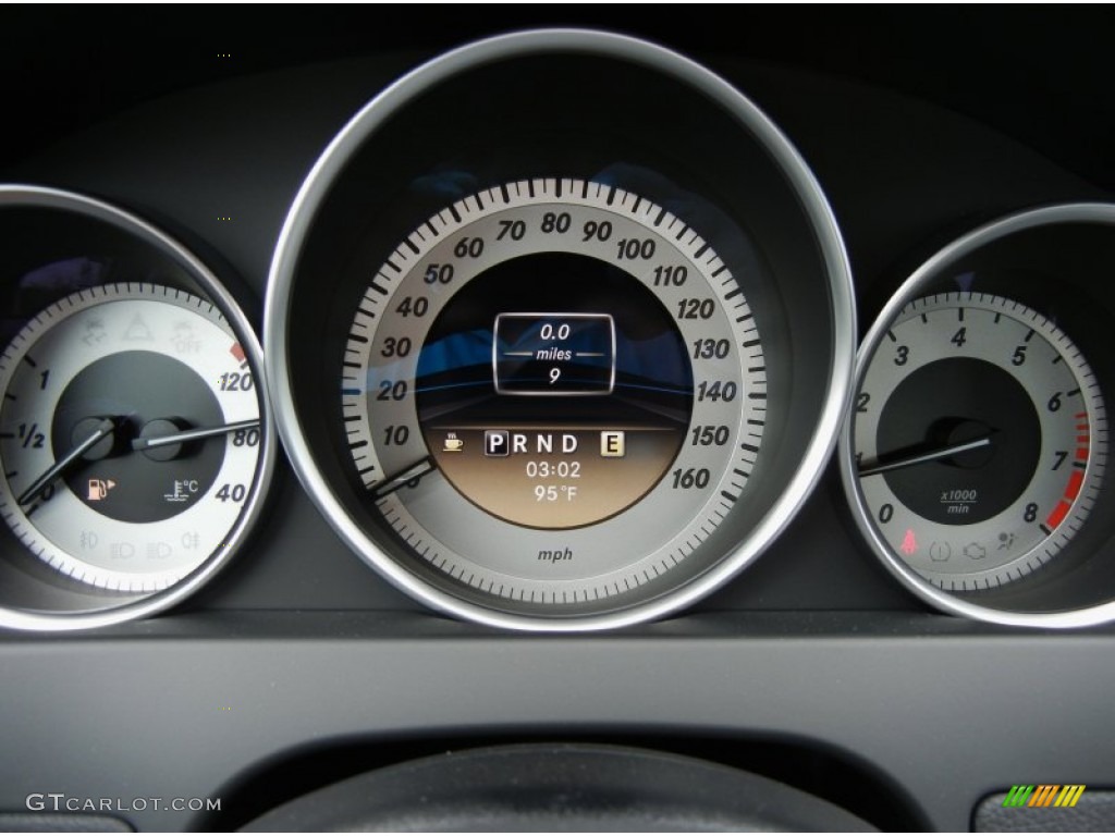 2012 Mercedes-Benz C 250 Sport Gauges Photo #75859567