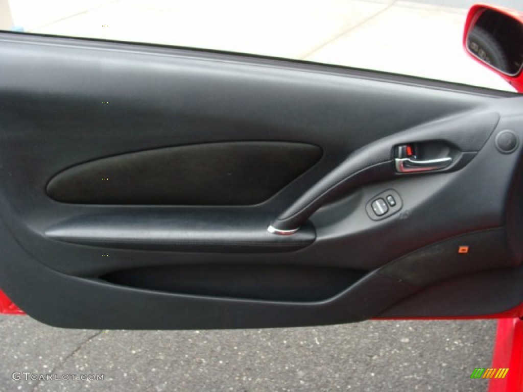 2003 Celica GT-S - Absolutely Red / Black/Deep Blue photo #4