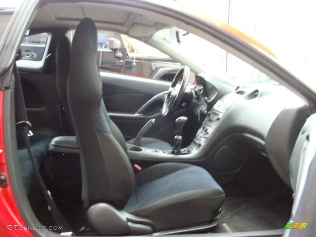 2003 Celica GT-S - Absolutely Red / Black/Deep Blue photo #6