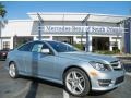 Diamond Silver Metallic - C 250 Coupe Photo No. 1