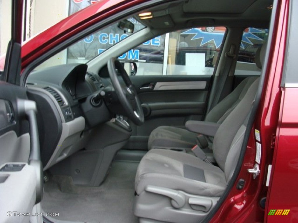 2010 CR-V EX AWD - Tango Red Pearl / Gray photo #7