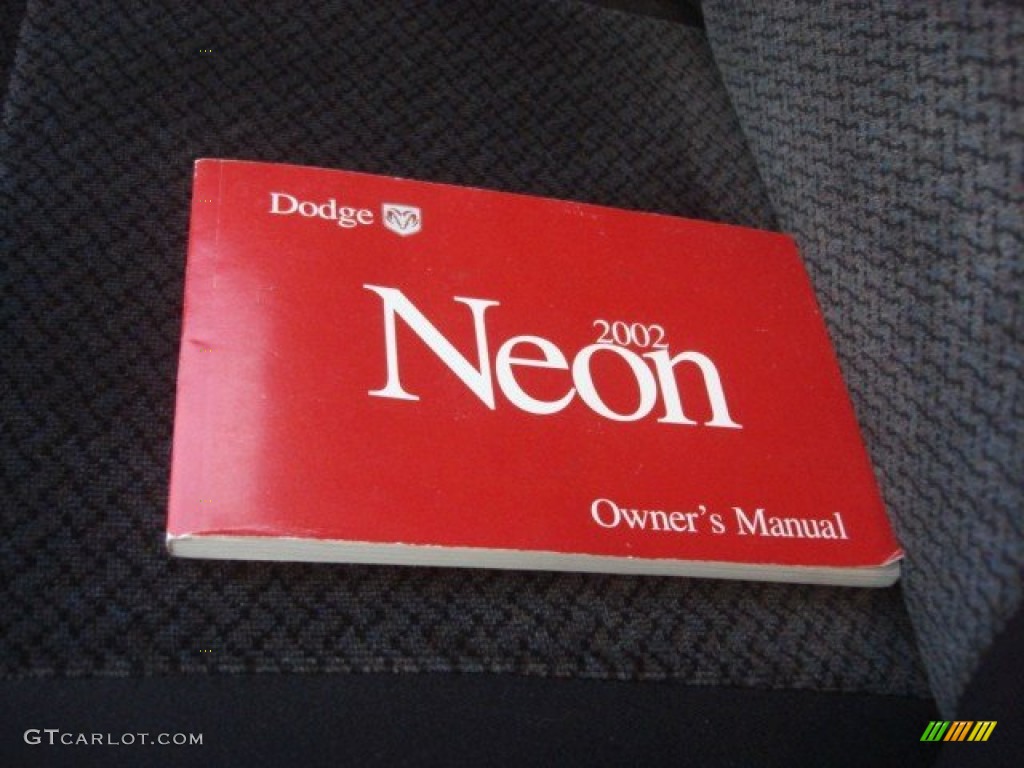 2002 Dodge Neon SE Books/Manuals Photo #75860470