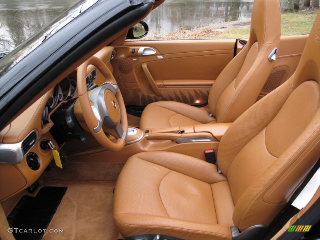 2010 911 Carrera 4S Cabriolet - Black / Natural Brown photo #18