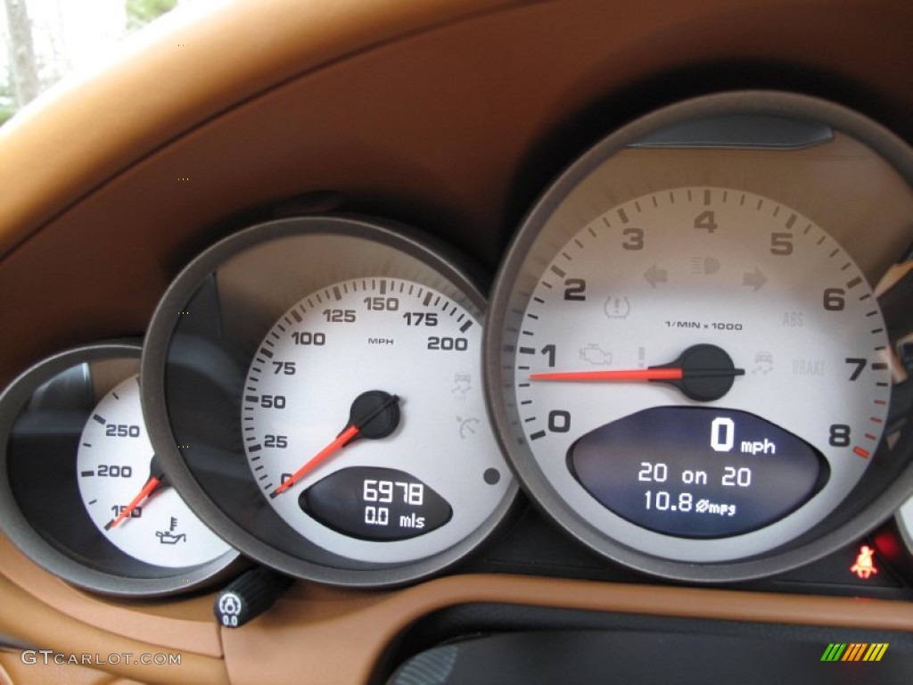 2010 911 Carrera 4S Cabriolet - Black / Natural Brown photo #20