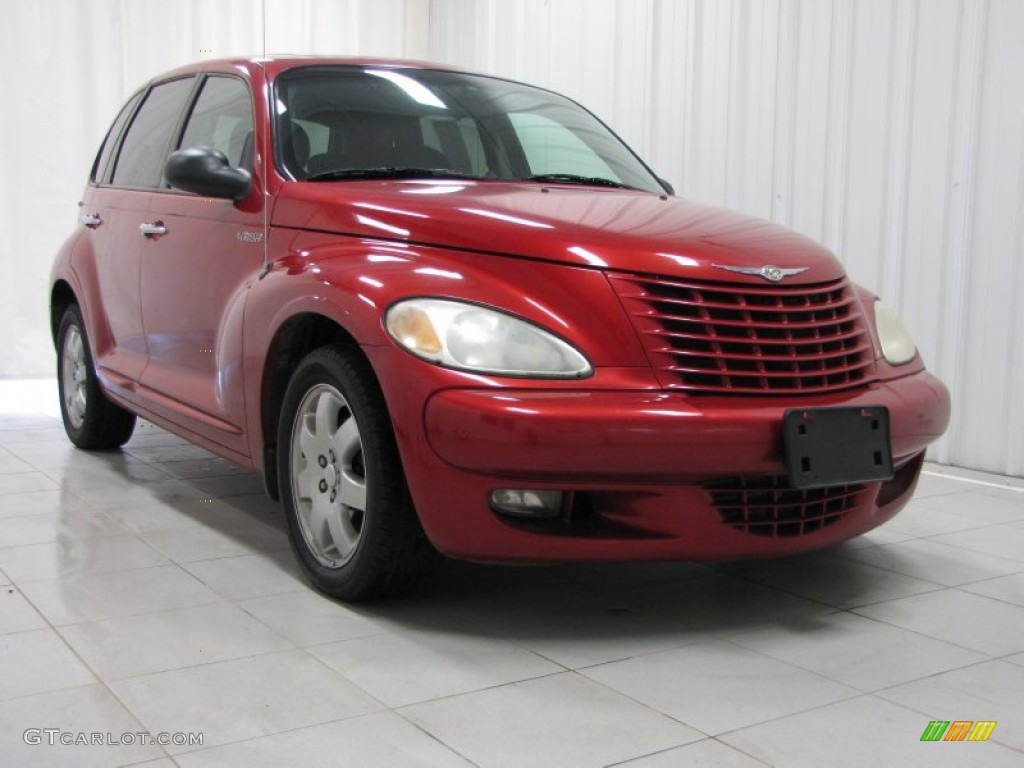 2004 PT Cruiser Touring Turbo - Inferno Red Pearlcoat / Dark Slate Gray photo #1