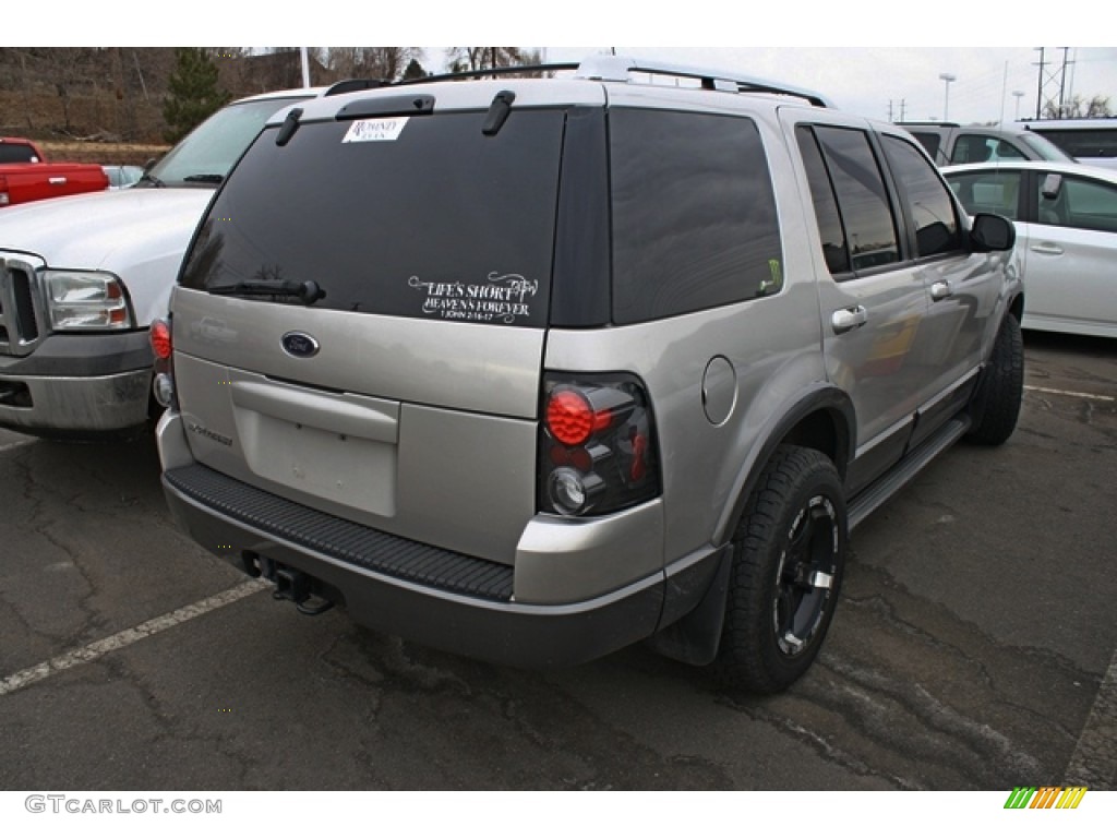 2003 Explorer XLT 4x4 - Silver Birch Metallic / Midnight Gray photo #2