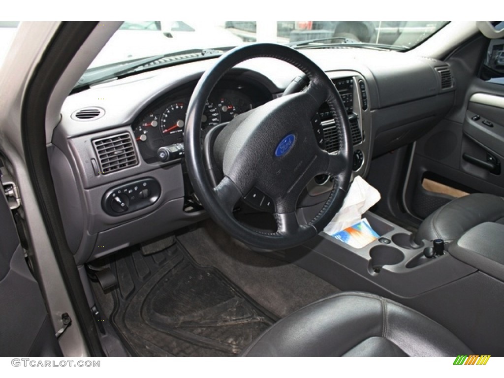 Midnight Gray Interior 2003 Ford Explorer XLT 4x4 Photo #75862206