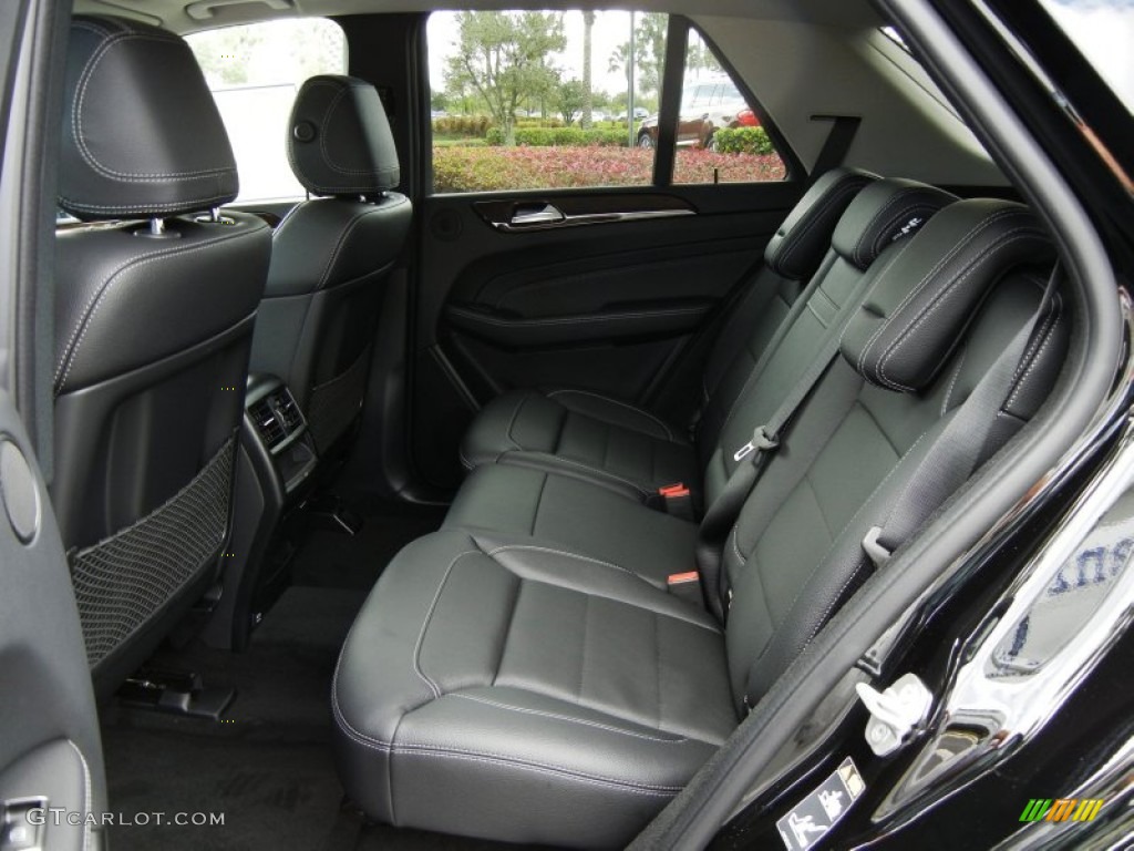 Black Interior 2013 Mercedes-Benz ML 350 4Matic Photo #75862216