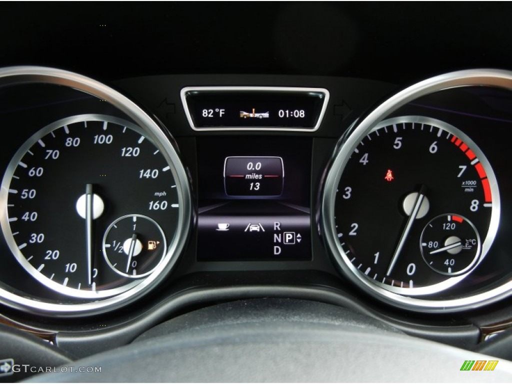 2013 Mercedes-Benz ML 350 4Matic Gauges Photo #75862255