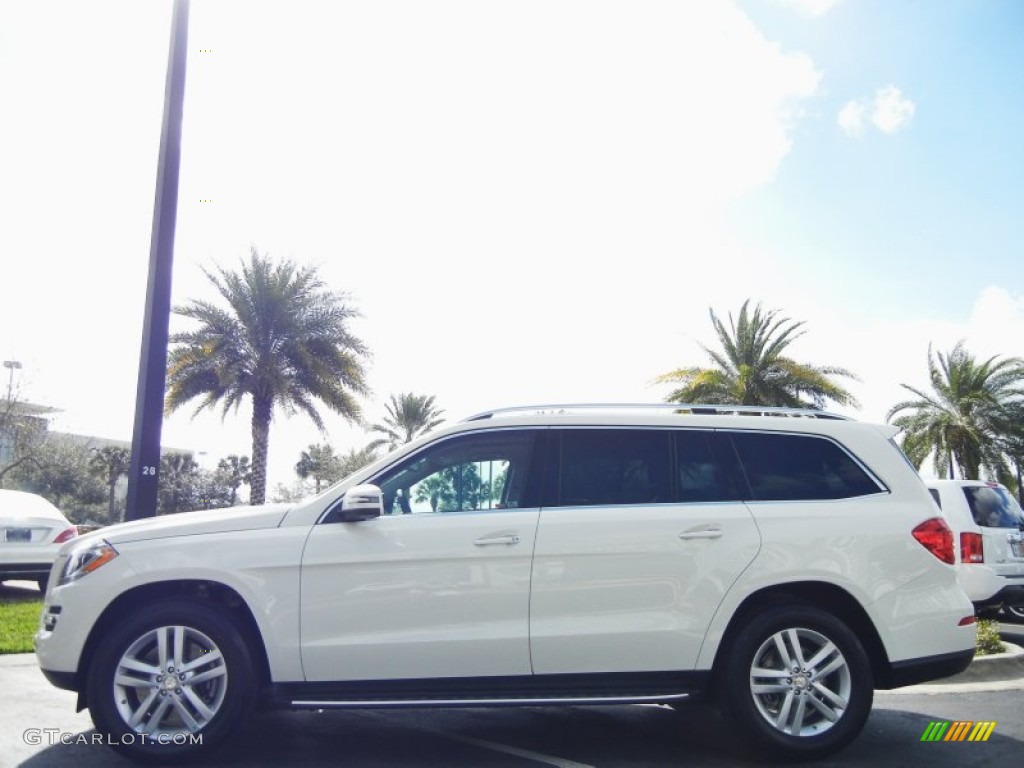 2013 GL 450 4Matic - Arctic White / Almond Beige photo #2