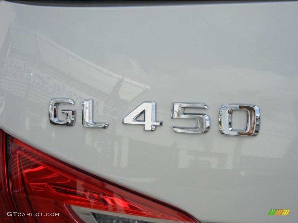 2013 GL 450 4Matic - Arctic White / Almond Beige photo #4