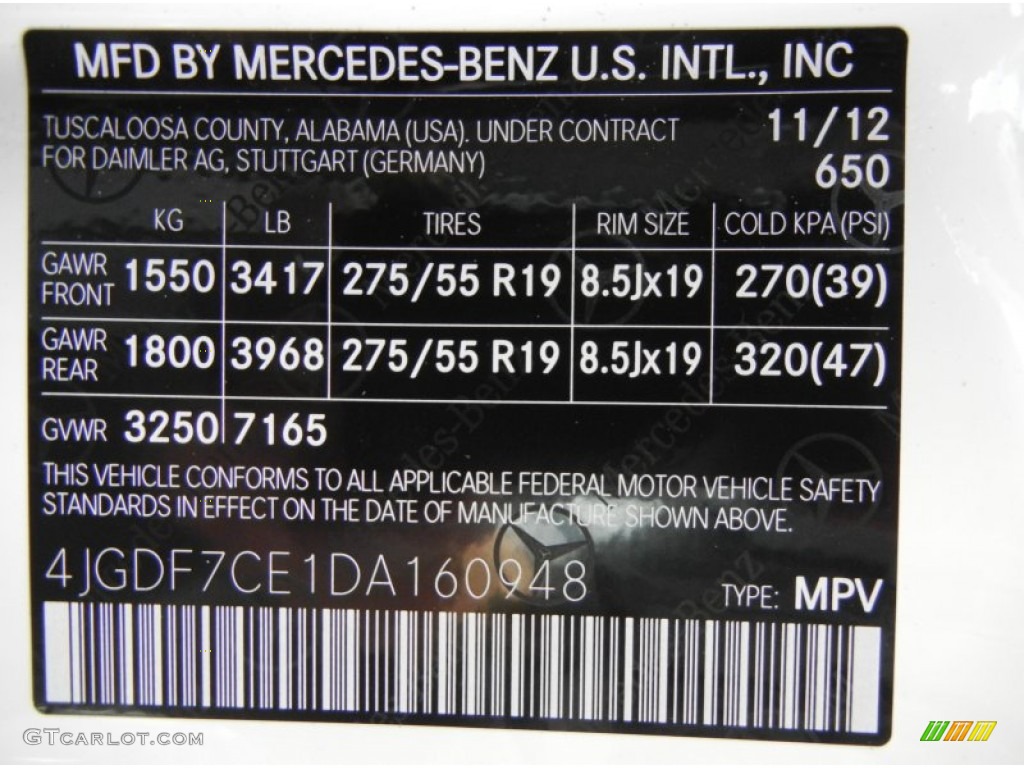 2013 GL 450 4Matic - Arctic White / Almond Beige photo #14