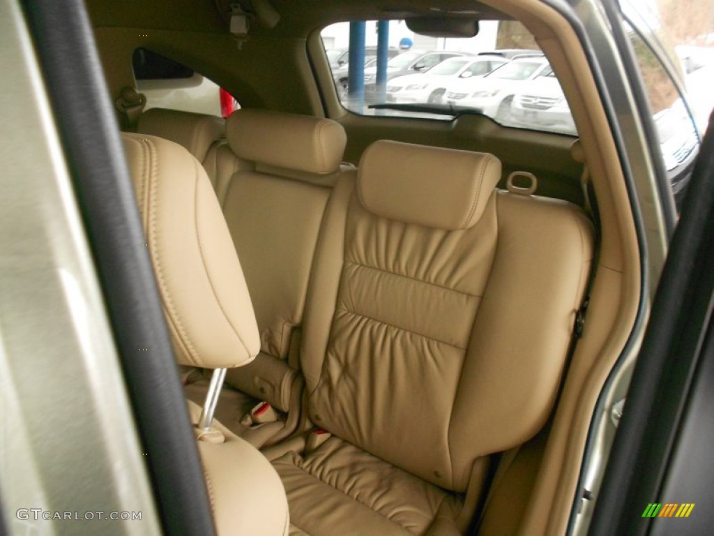 2009 CR-V EX-L 4WD - Green Tea Metallic / Ivory photo #17