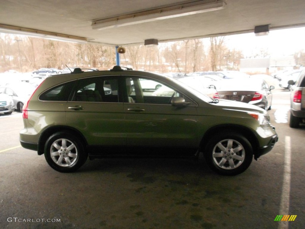 2009 CR-V EX-L 4WD - Green Tea Metallic / Ivory photo #33