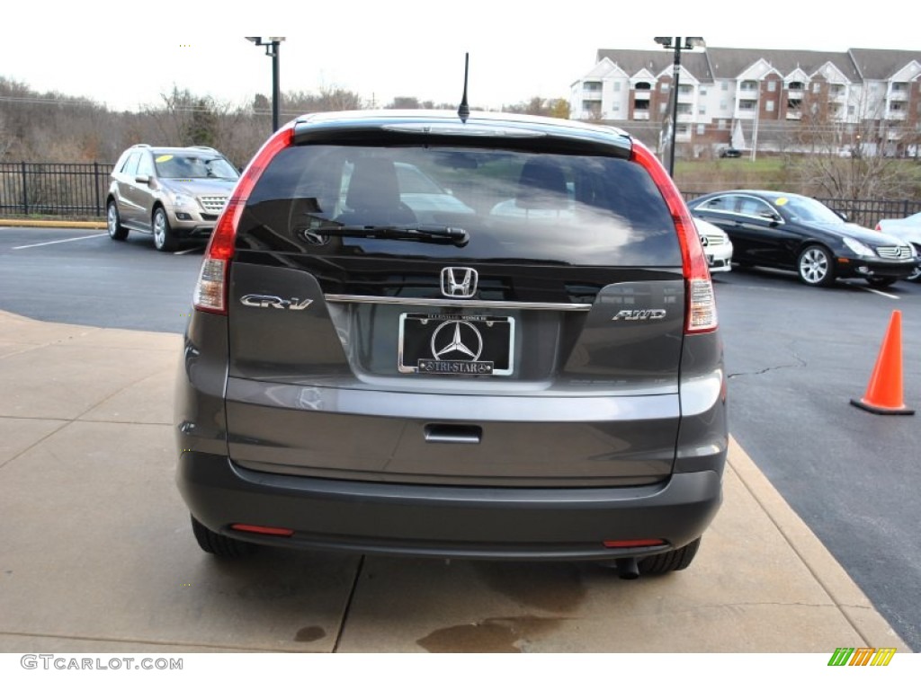 2012 CR-V EX 4WD - Polished Metal Metallic / Gray photo #6