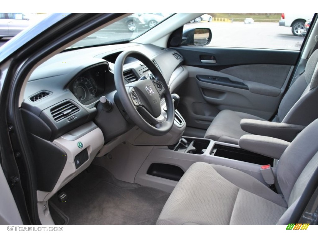 2012 CR-V EX 4WD - Polished Metal Metallic / Gray photo #9