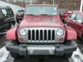 2013 Deep Cherry Red Crystal Pearl Jeep Wrangler Sport S 4x4  photo #9