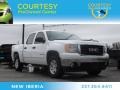 2008 Summit White GMC Sierra 1500 SLE Crew Cab 4x4  photo #1