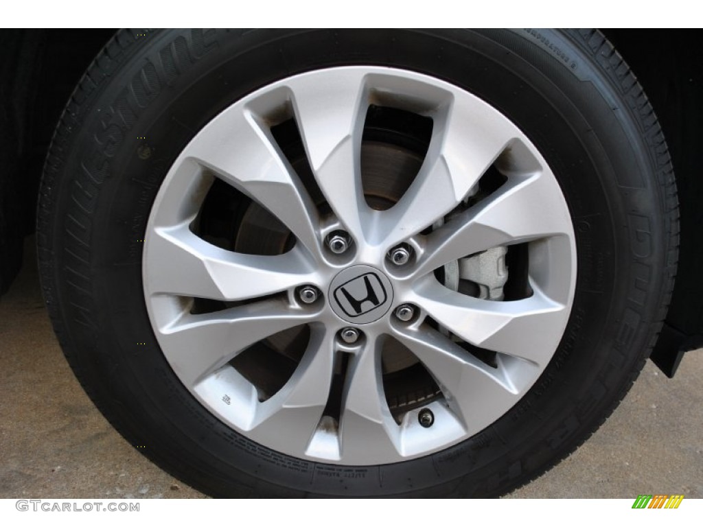 2012 CR-V EX 4WD - Polished Metal Metallic / Gray photo #18