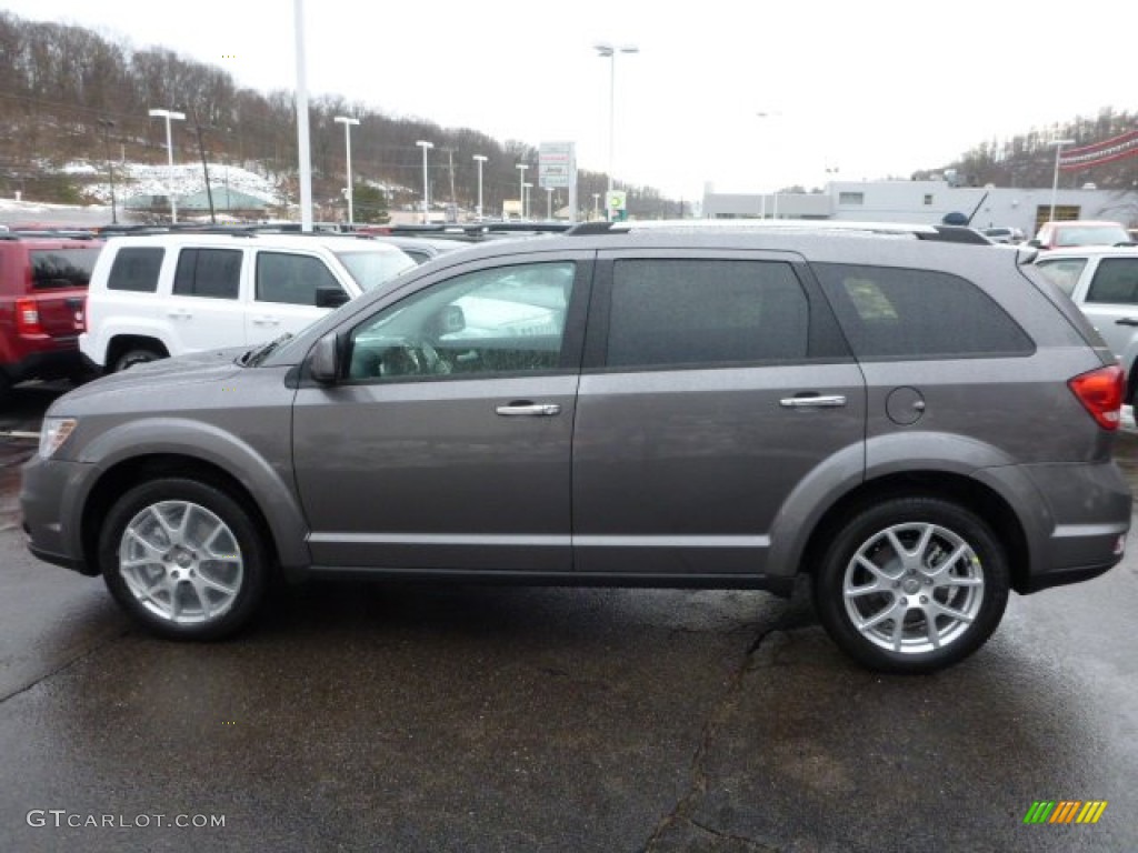 Storm Gray Pearl 2013 Dodge Journey Crew AWD Exterior Photo #75864856