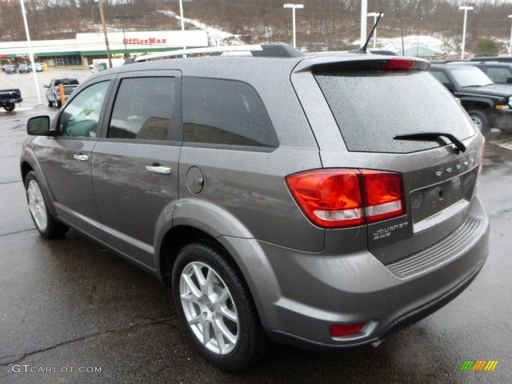 Storm Gray Pearl 2013 Dodge Journey Crew AWD Exterior Photo #75864862