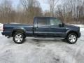 2005 True Blue Metallic Ford F250 Super Duty Harley Davidson Crew Cab 4x4  photo #13