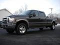 2005 Dark Stone Metallic Ford F250 Super Duty Lariat Crew Cab 4x4  photo #1