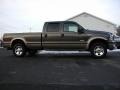 2005 Dark Stone Metallic Ford F250 Super Duty Lariat Crew Cab 4x4  photo #13