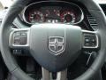 Black 2013 Dodge Dart Aero Steering Wheel
