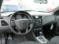 Black 2013 Chrysler 200 LX Sedan Dashboard