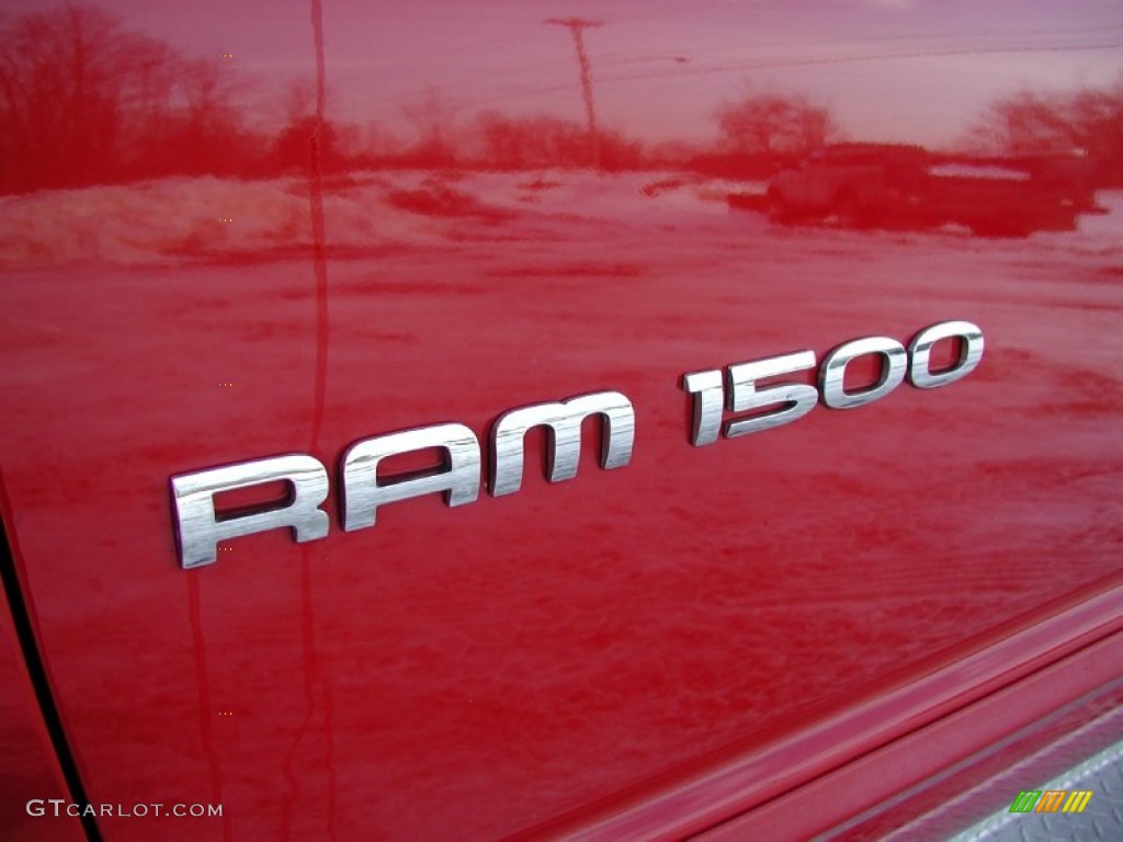 2006 Ram 1500 SLT Quad Cab 4x4 - Flame Red / Medium Slate Gray photo #27