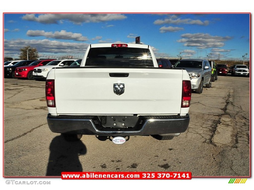 2010 Ram 1500 ST Quad Cab - Stone White / Dark Slate/Medium Graystone photo #5