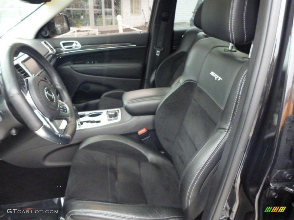 SRT Black Interior 2012 Jeep Grand Cherokee SRT8 4x4 Photo #75868366