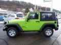 2013 Gecko Green Jeep Wrangler Sport 4x4  photo #2