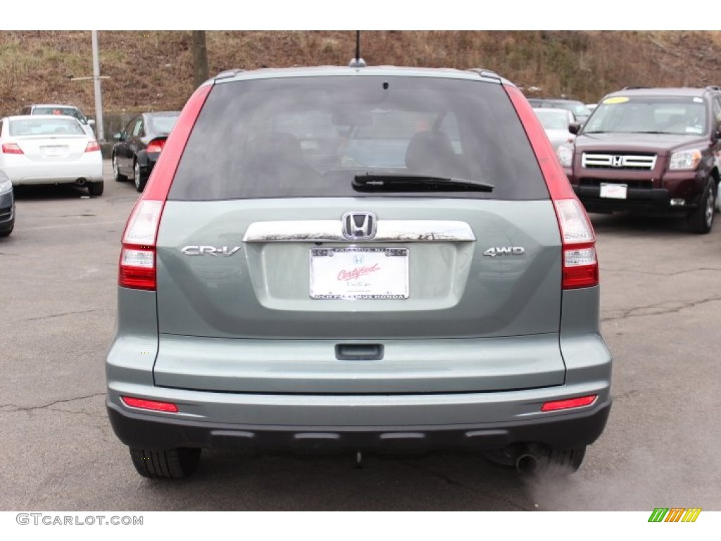 2011 CR-V EX-L 4WD - Opal Sage Metallic / Ivory photo #6