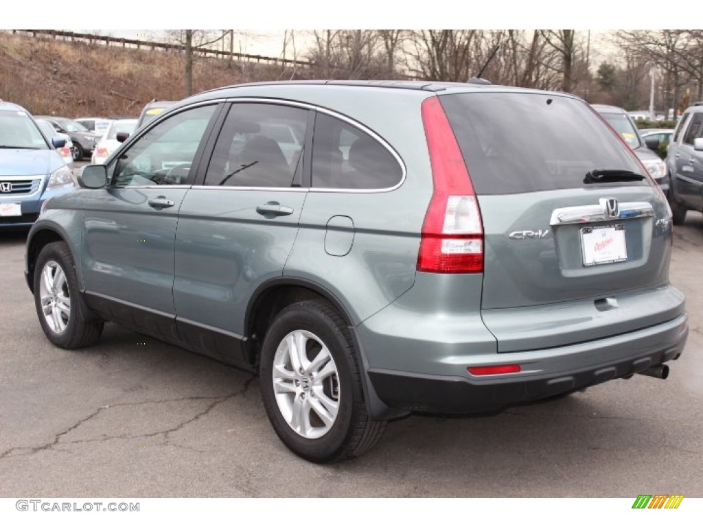 2011 CR-V EX-L 4WD - Opal Sage Metallic / Ivory photo #7