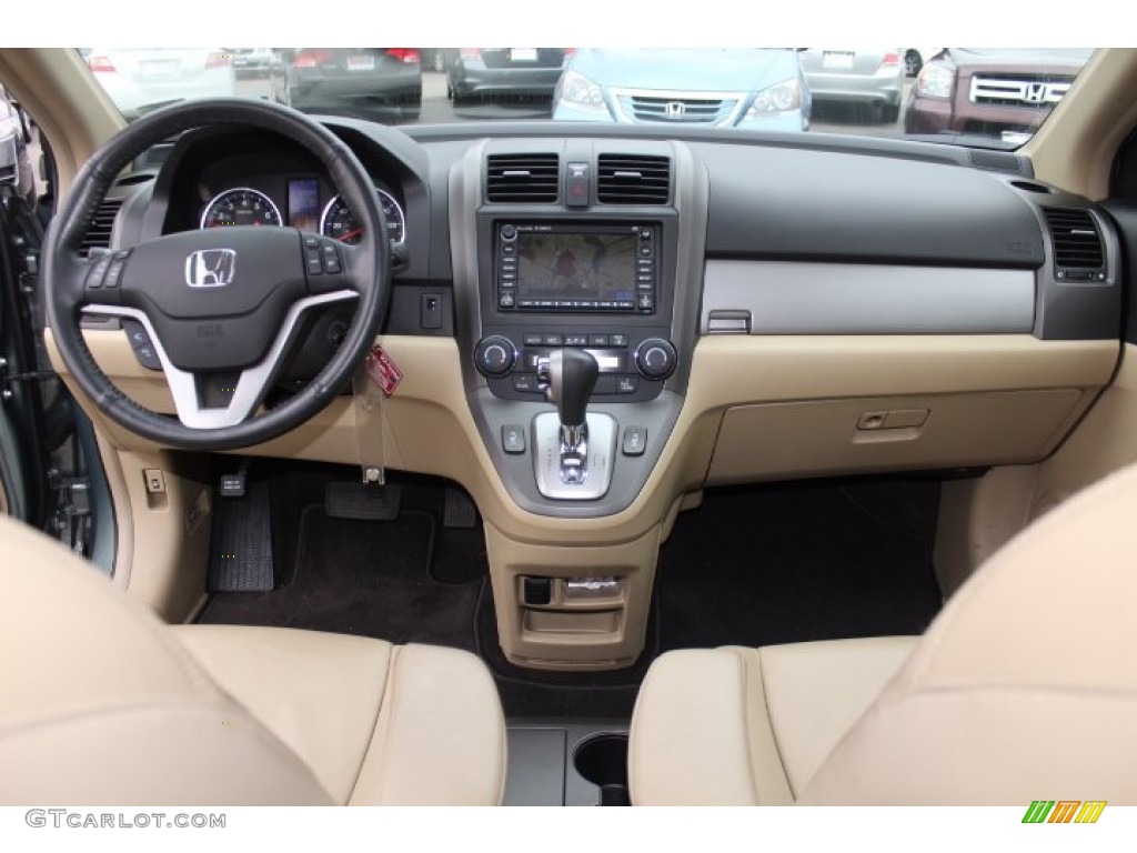 2011 CR-V EX-L 4WD - Opal Sage Metallic / Ivory photo #12