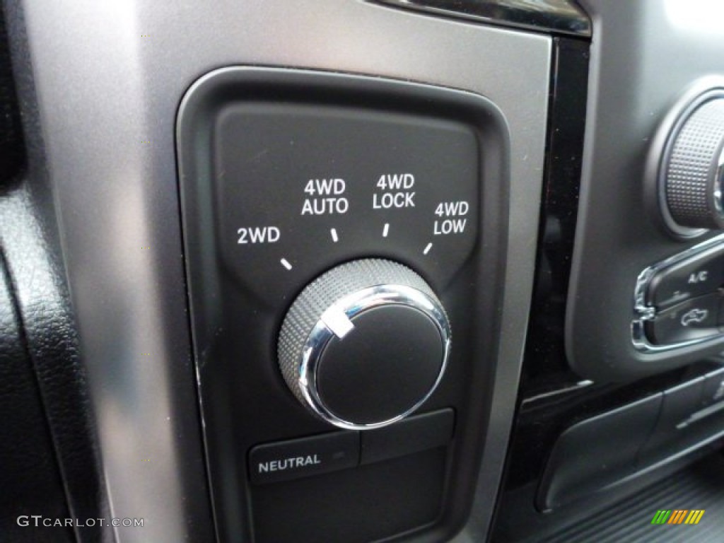 2013 Ram 1500 Sport Quad Cab 4x4 Controls Photo #75869611