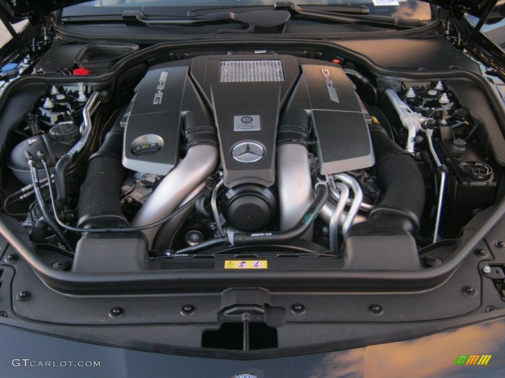 2013 Mercedes-Benz SL 63 AMG Roadster 5.5 Liter AMG DI Biturbo DOHC 32-Valve V8 Engine Photo #75869875