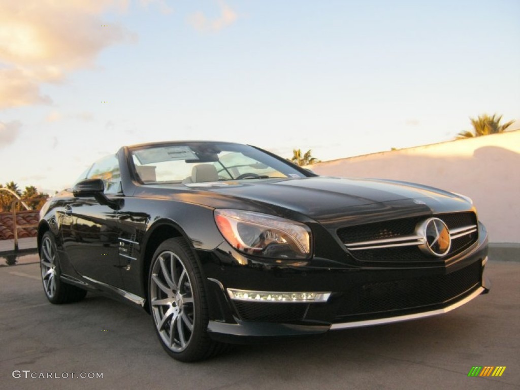 Black 2013 Mercedes-Benz SL 63 AMG Roadster Exterior Photo #75869887