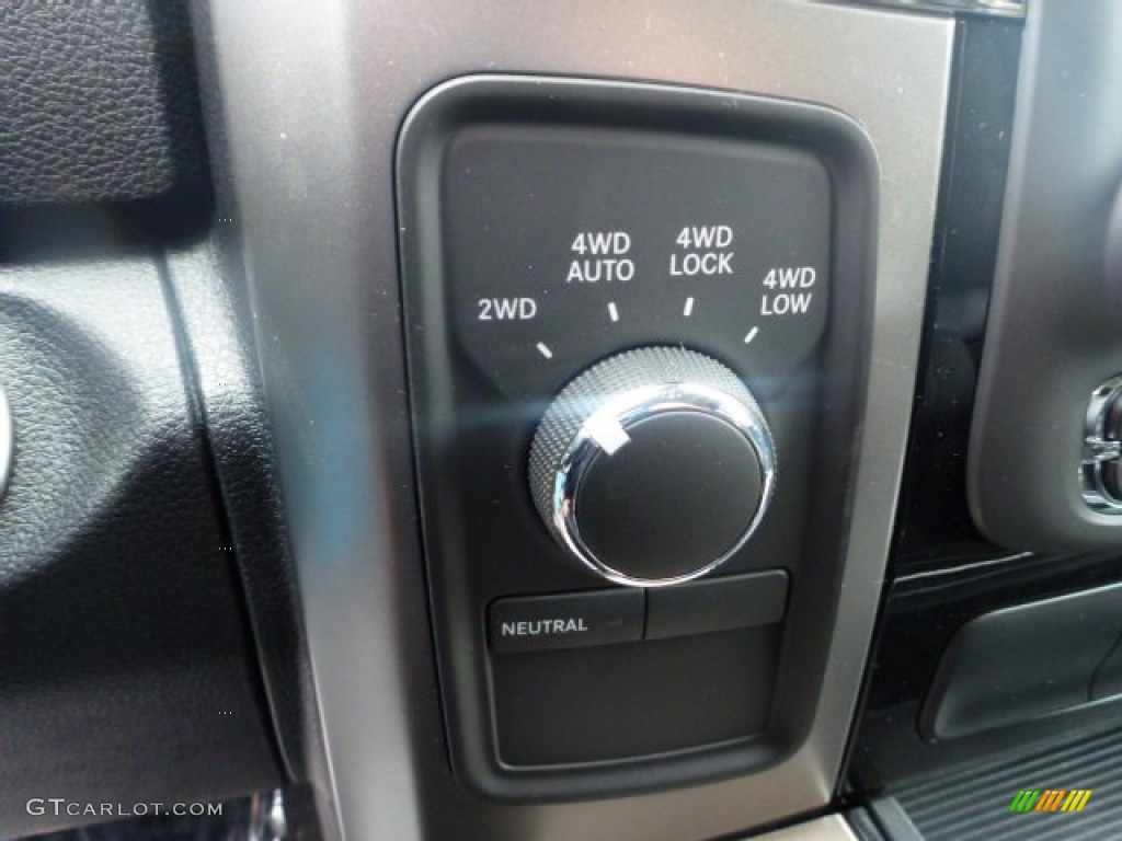 2013 Ram 1500 Sport Quad Cab 4x4 Controls Photo #75869938