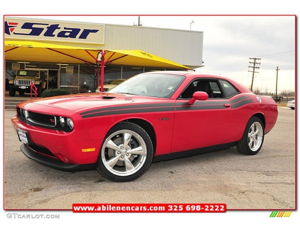 2013 Challenger R/T Classic - Redline 3-Coat Pearl / Dark Slate Gray photo #1