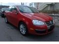 Salsa Red - Jetta SE Sedan Photo No. 6