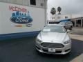 2013 Ingot Silver Metallic Ford Fusion S  photo #1