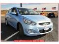 2013 Clearwater Blue Hyundai Accent GLS 4 Door  photo #8