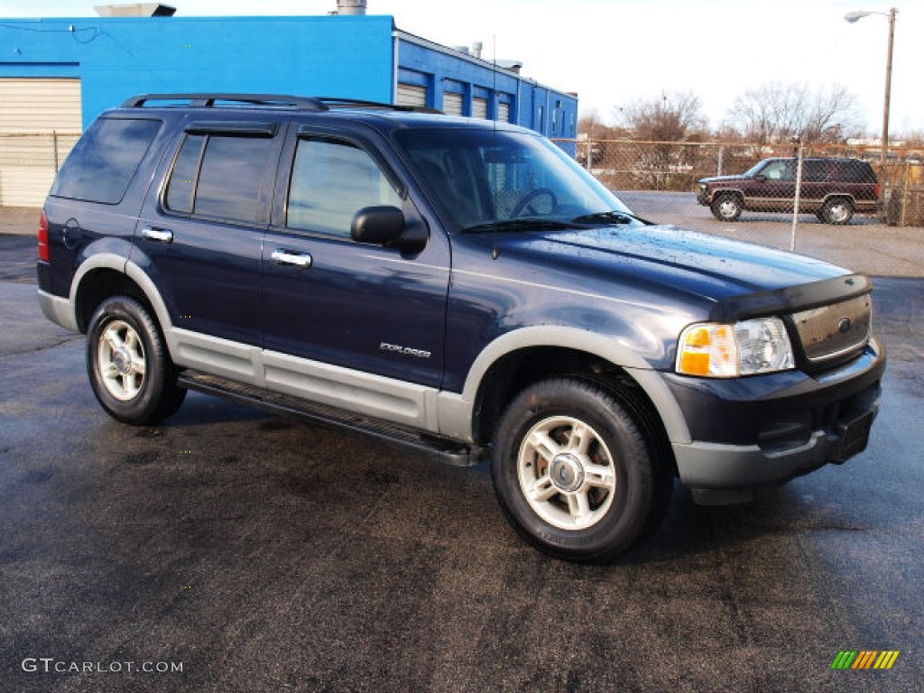 2002 True Blue Metallic Ford Explorer Xlt 4x4 75871264