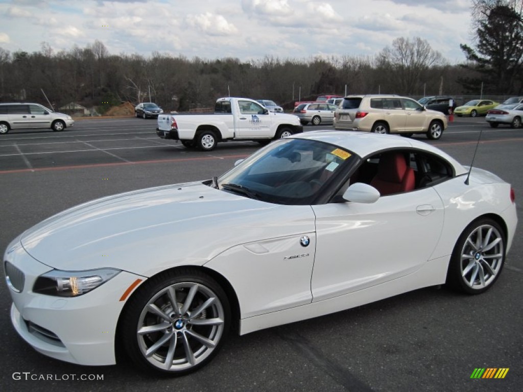 Alpine White 2009 BMW Z4 sDrive35i Roadster Exterior Photo #75874646